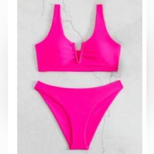 Hot Pink Bikini Set